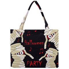 Halloween Mummy Party Mini Tote Bag by Valentinaart