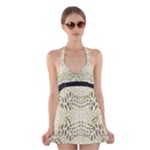 ALBINO REPTILE Halter Swimsuit Dress