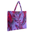 Freaky Friday Red  Lilac Zipper Large Tote Bag View2