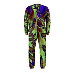 Freaky Friday, Blue Green Onepiece Jumpsuit (kids) by Fractalworld