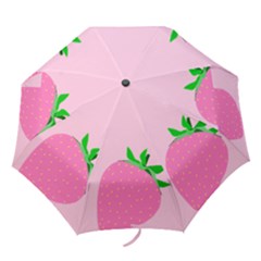 Strawberry Folding Umbrellas