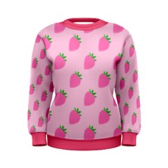 Strawberry Women s Sweatshirt by itsybitsypeakspider
