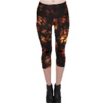 FIRE DRAGON Capri Leggings 