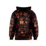 FIRE DRAGON Kids  Zipper Hoodie