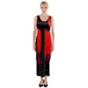 Halloween black witch Fitted Maxi Dress View1