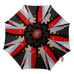 Looking Forwerd Hook Handle Umbrellas (medium) by Valentinaart