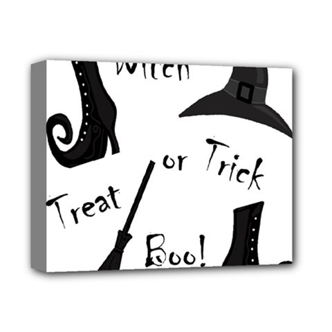 Halloween Witch Deluxe Canvas 14  X 11  by Valentinaart