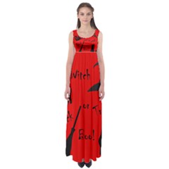 Witch Supplies  Empire Waist Maxi Dress by Valentinaart