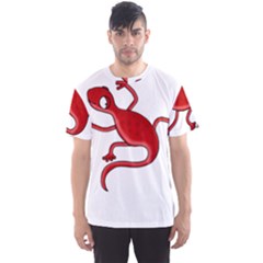 Red lizard Men s Sport Mesh Tee