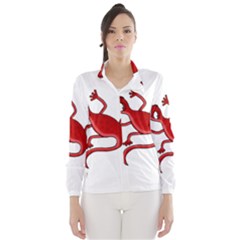 Red lizard Wind Breaker (Women)