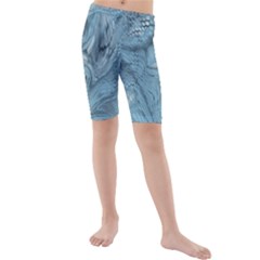 Frost Dragon Kids  Mid Length Swim Shorts by RespawnLARPer