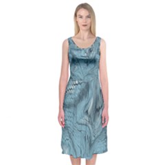 FROST DRAGON Midi Sleeveless Dress