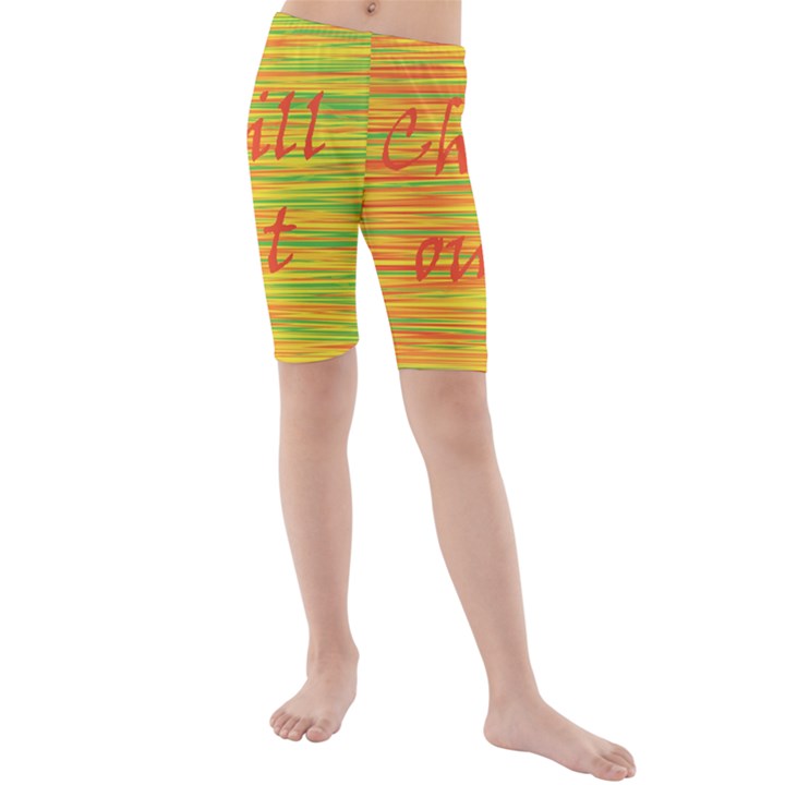 Chill out Kids  Mid Length Swim Shorts