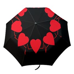 Hart Bit Folding Umbrellas by Valentinaart