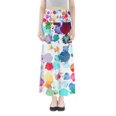 Colorful Diamonds Dream Women s Maxi Skirt by DanaeStudio
