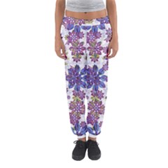 Stylized Floral Ornate Women s Jogger Sweatpants