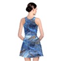 Blue Colorful Abstract Design  Reversible Skater Dress View2