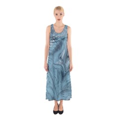 Frost Dragon Sleeveless Maxi Dress by LetsDanceHaveFun