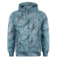 Frost Dragon Men s Zipper Hoodie by LetsDanceHaveFun