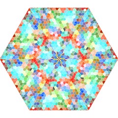 Colorful Mosaic  Mini Folding Umbrellas by designworld65