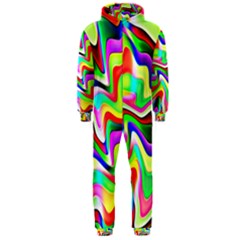 Irritation Colorful Dream Hooded Jumpsuit (men)  by designworld65