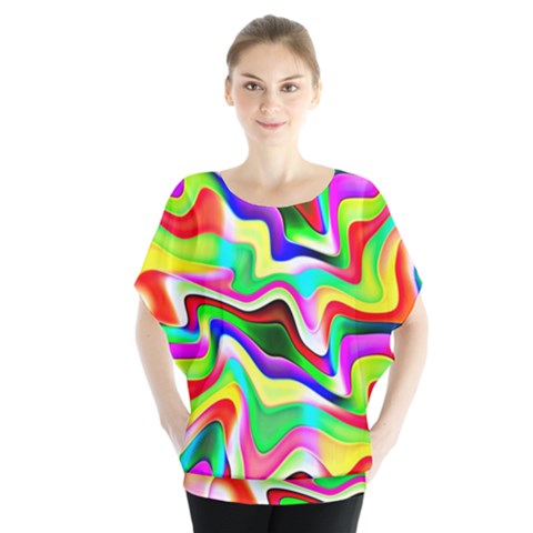 Irritation Colorful Dream Blouse by designworld65