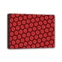 Red Passion Floral Pattern Mini Canvas 7  x 5  View1