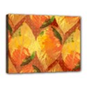 Fall Colors Leaves Pattern Canvas 16  x 12  View1