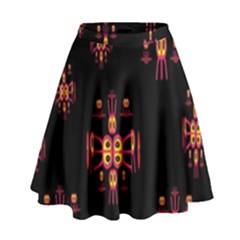 Alphabet Shirtjhjervbretili High Waist Skirt by MRTACPANS