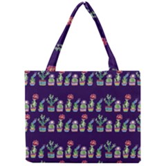 Cute Cactus Blossom Mini Tote Bag