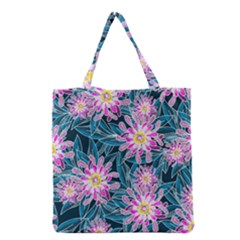 Whimsical Garden Grocery Tote Bag