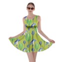 Tropical Floral Pattern Skater Dress View1