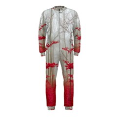 Magic Forest In Red And White OnePiece Jumpsuit (Kids)