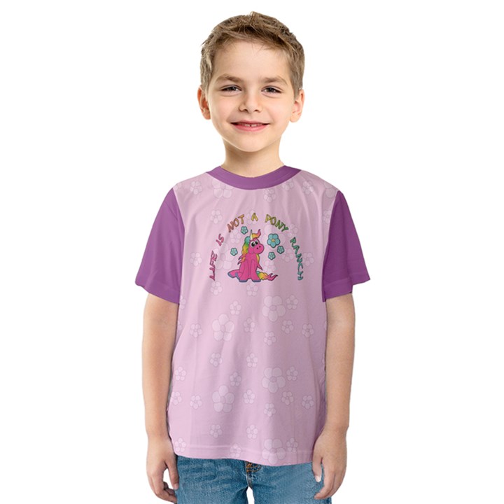 PONYRANCH Kids  Sport Mesh Tee