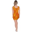 Orange decor Sleeveless Bodycon Dress View4