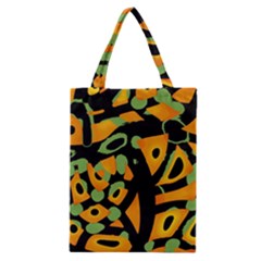 Abstract Animal Print Classic Tote Bag by Valentinaart