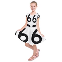 U S  Route 66 Kids  Short Sleeve Dress by abbeyz71