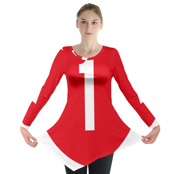 New Zealand State Highway 1 Long Sleeve Tunic 