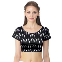 Win 20161004 23 30 49 Proyiyuikdgdgscnhggpikhhmmgbfbkkppkhoujlll Short Sleeve Crop Top (tight Fit) by MRTACPANS