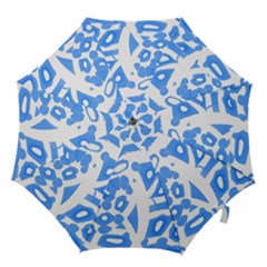 Blue Summer Design Hook Handle Umbrellas (large) by Valentinaart