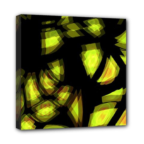 Yellow Light Mini Canvas 8  X 8  by Valentinaart