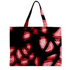 Red Light Zipper Mini Tote Bag by Valentinaart