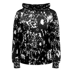 Black And White Miracle Women s Pullover Hoodie by Valentinaart