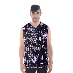 Little Bit Of Purple Men s Basketball Tank Top by Valentinaart