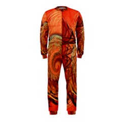 Nautilus Shell Abstract Fractal OnePiece Jumpsuit (Kids)