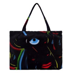 Black Magic Woman Medium Tote Bag by Valentinaart