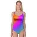 Radial Gradients Red Orange Pink Blue Green Camisole Leotard  View1