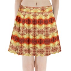 Fabric Design Pattern Color Pleated Mini Skirt