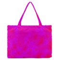 Simple pink Medium Zipper Tote Bag View1