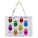 Cute owls - Who? Medium Tote Bag View1